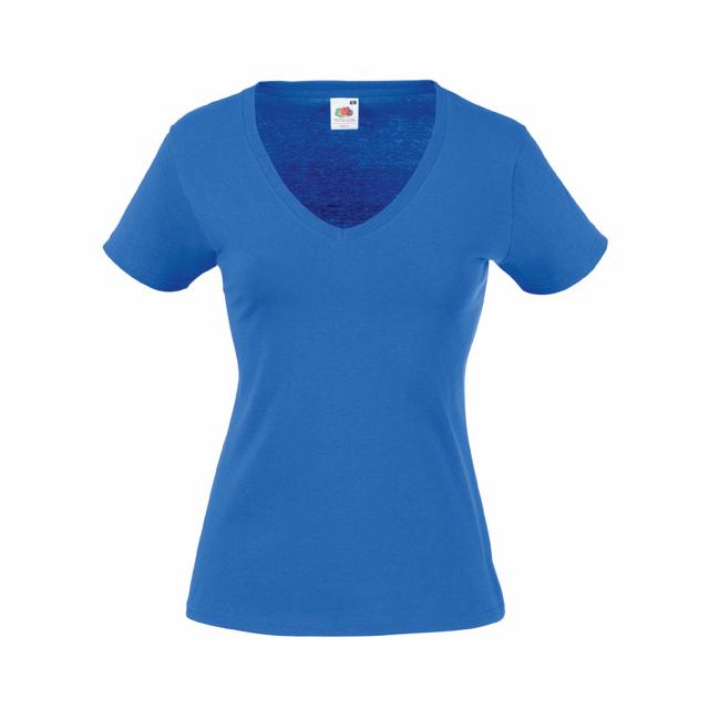 Дамска тениска с V-образно деколте - различни цветове