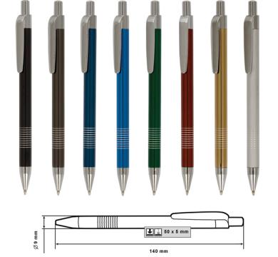 Метална химикалка МР-7056С