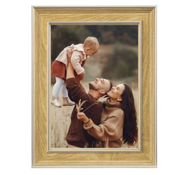 Фото рамка със снимка Rustic 20×30 см – дъб- за стена и бюро
