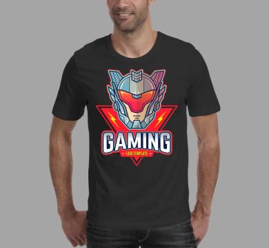 Тениска с щампа Gaming