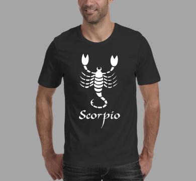 Тениска с щампа Scorpio